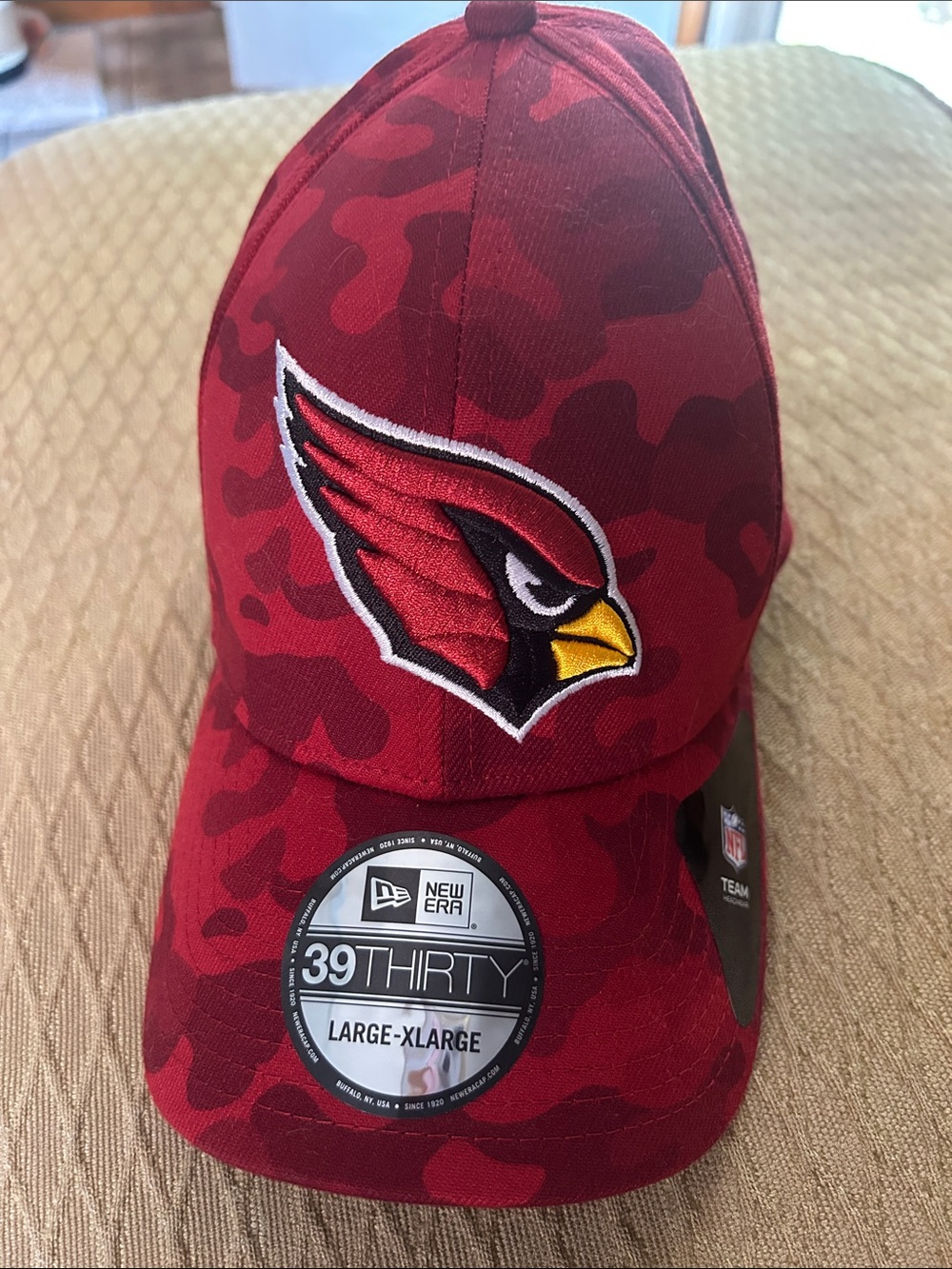Arizona Cardinals Camo Fitted Cap